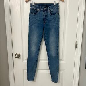Lucky Brand Bridgette High Rise Skinny Jeans | Blue Medium Wash | Size 6/28 R